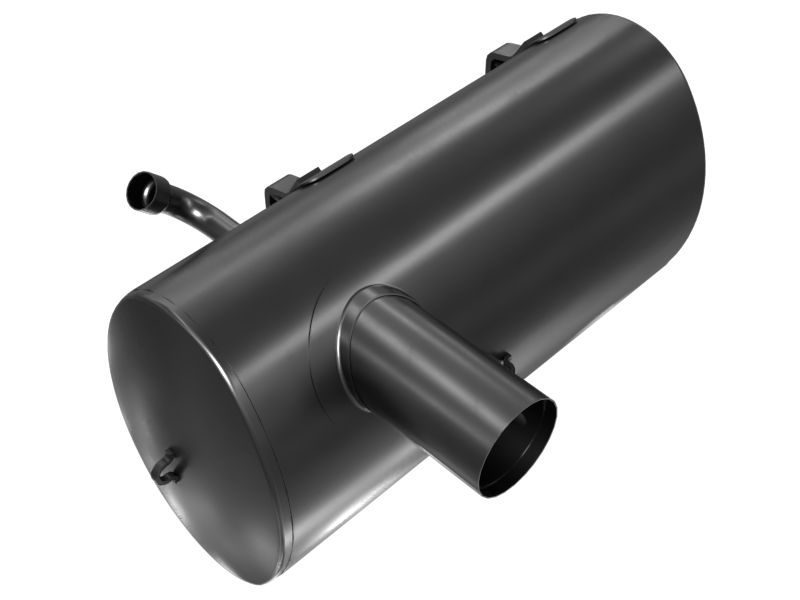 Глушитель выхлопной трубы, диаметр 132,4 мм