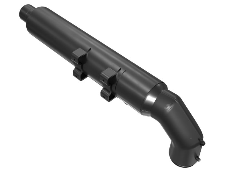 7W-7181: Глушитель в сборе