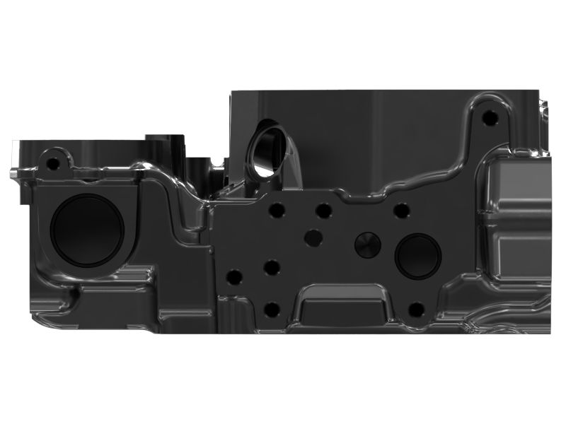 Короткая головка блока цилиндров двигателя