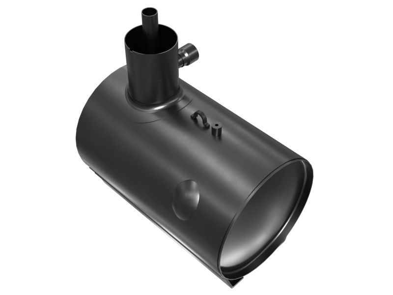 Глушитель в сборе