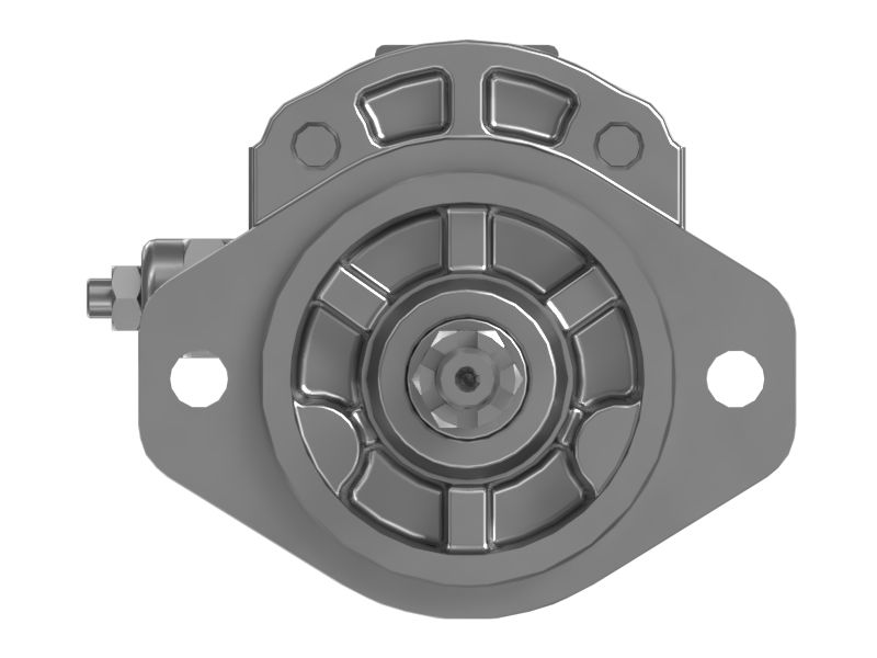 Редукторный двигатель с гидроприводом
