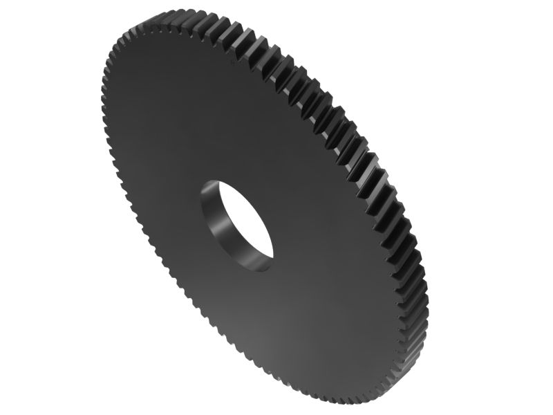 Косозубая ведущая шестерня масляного насоса