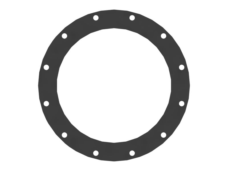 Прокладка воздуховодов, толщина 1,2 мм