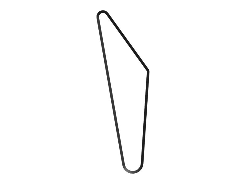 7M-4721: Cinghia trapezoidale dentata (set di 2)