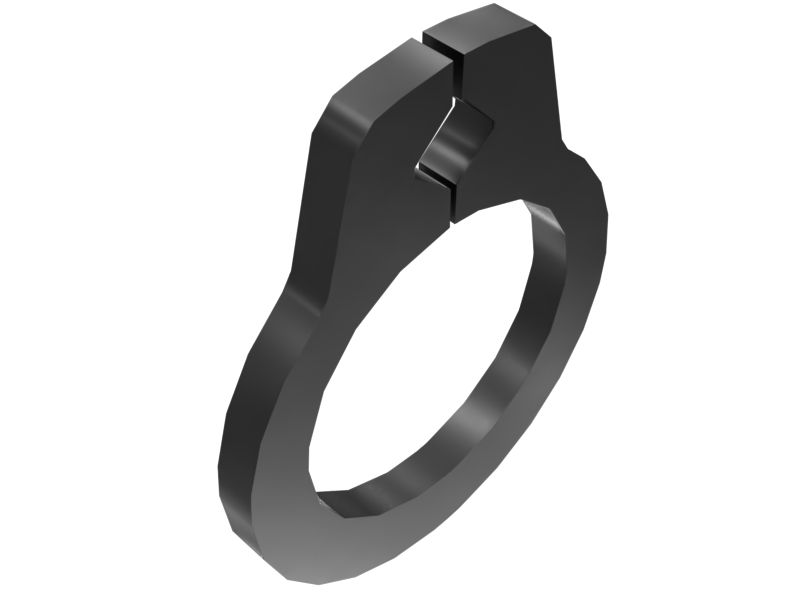 626-0936: 0.7mm Thick Retaining Ring