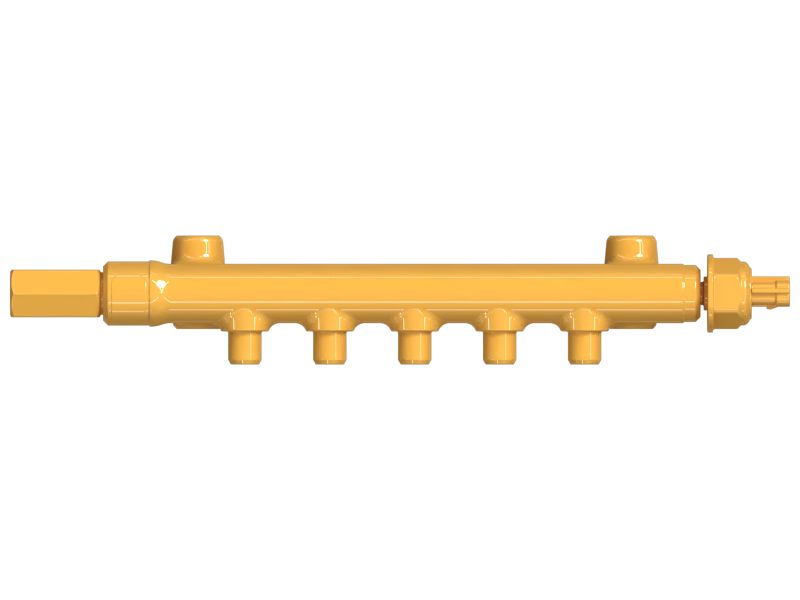 217 Megapascal Fuel Injector Rail