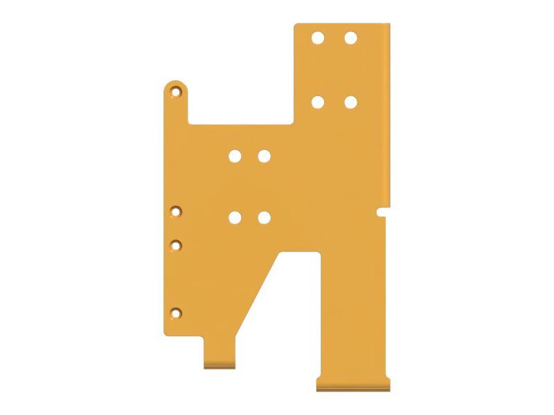 Hydraulic Lines Manifold Mounting Plate