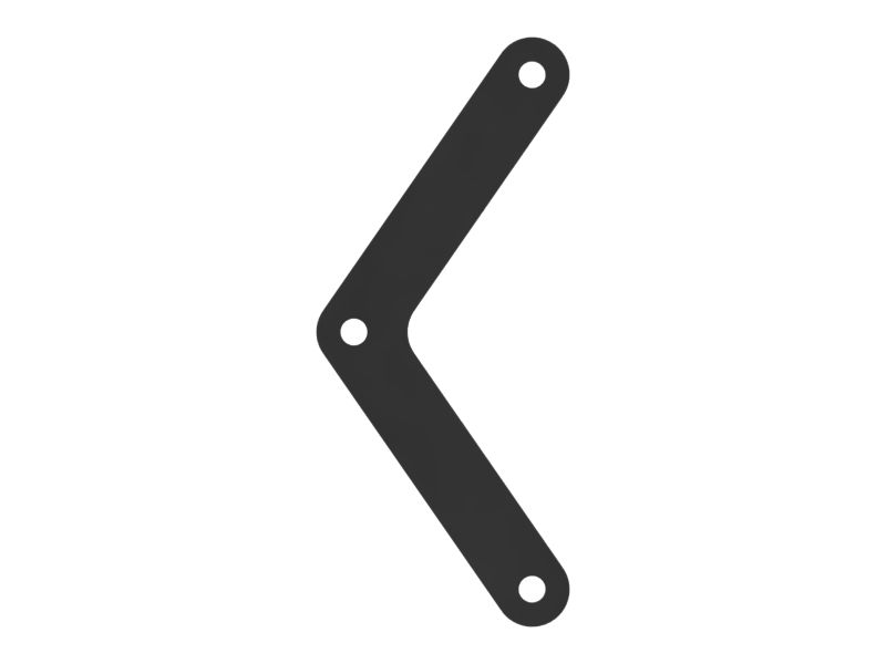 8X-5946: 3mm Thick Front Frame Mounting Plate 8X5946 купить