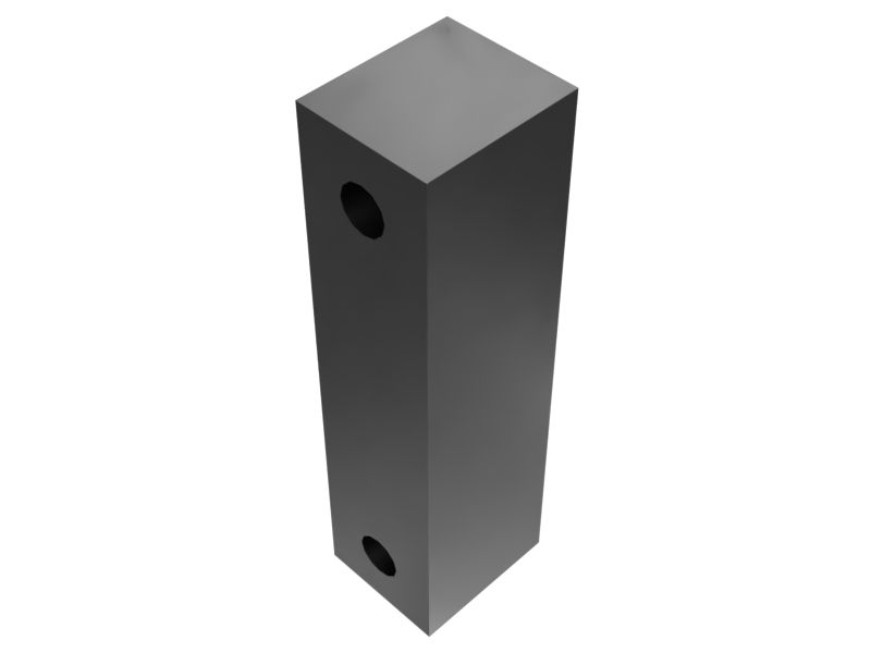 615-4743: 40mm Thick Steering Accumulator Mounting Bar 615-4743 Caterpillar