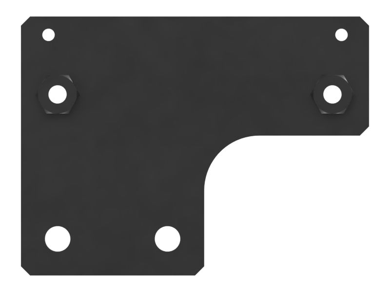 Ether Cylinder Support Mounting Plate