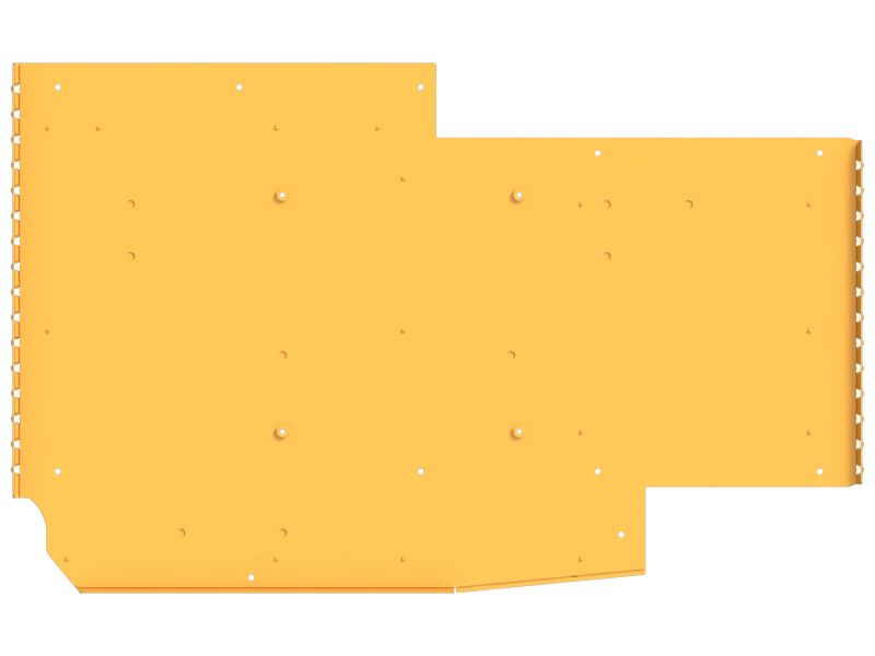 5mm Thick Left Hand Side Platform Plate