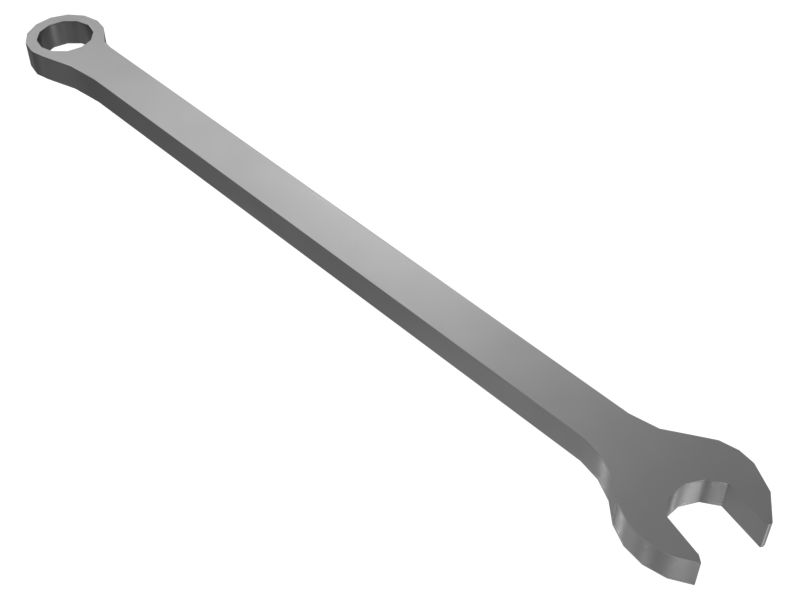 Комбинированный гаечный ключ диаметром 10 мм