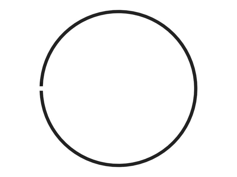 120.89mm Inner Diameter Backup Ring