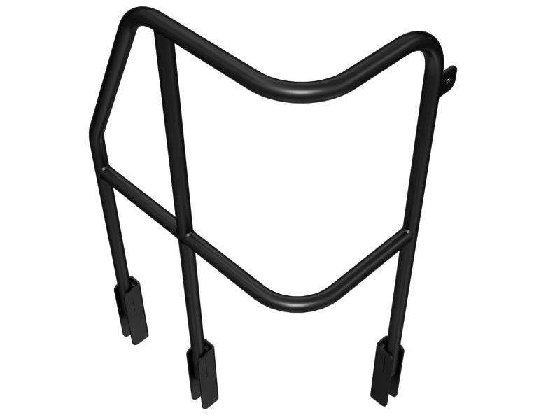 Left Hand Side Operator Platform Guardrail