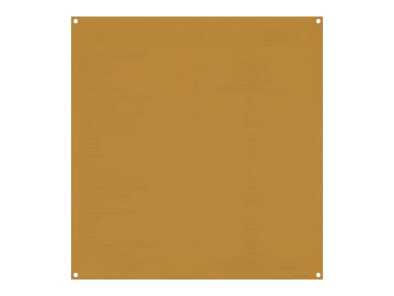 Battery Information Rating Plate