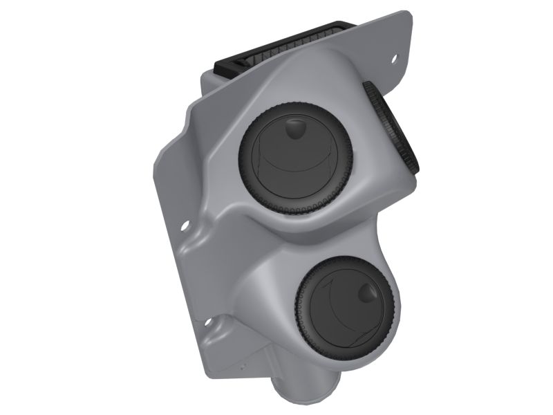 632-8581: Right Hand Front Cabin Air Duct