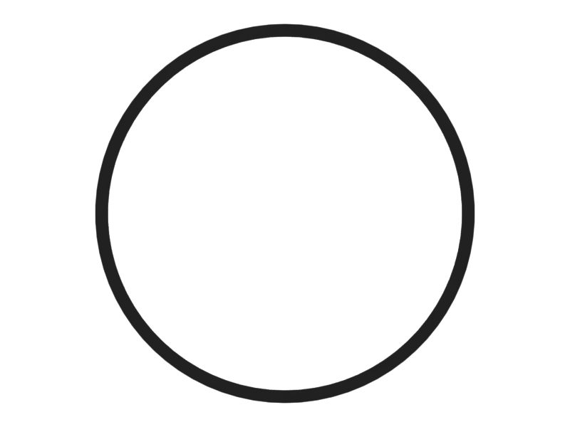 121.3mm Inner Diameter Cylinder Rod Backup Ring