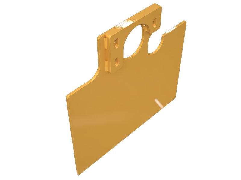 Left Hand Side Screed End Gate Wear Plate