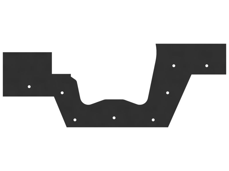 4mm Thick Sound Suppression Rubber Sheet