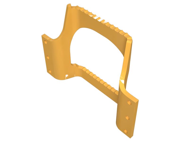 20mm Thick Undercarriage Frame Mounting Step