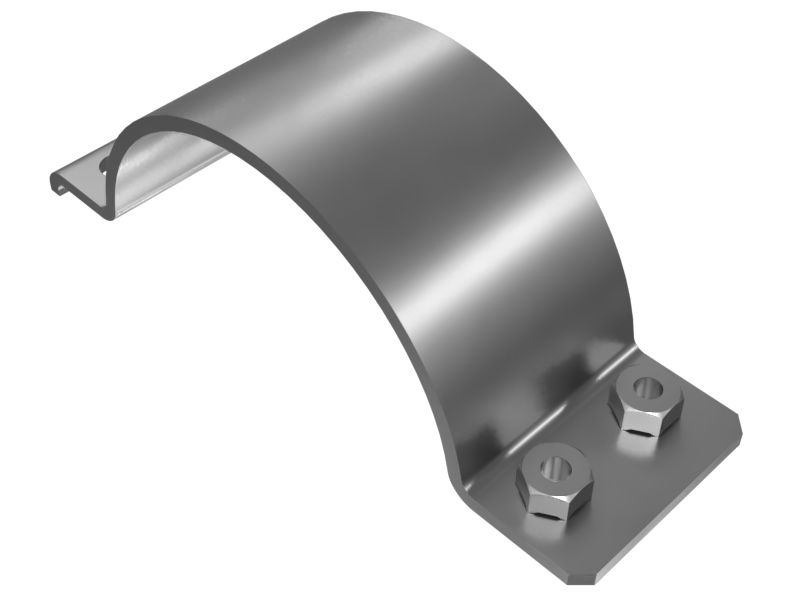 5mm Thick Bucket Cylinder Piping Support Clip