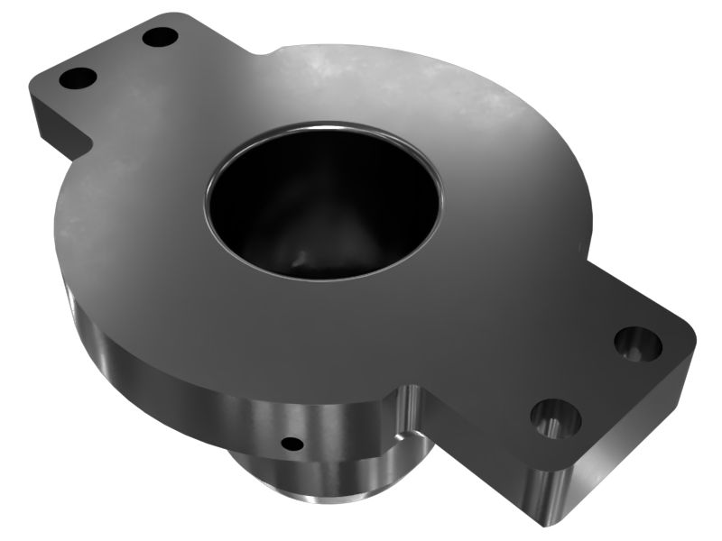 Опора возвратной пружины для гусеничной ленты, длина 187 мм