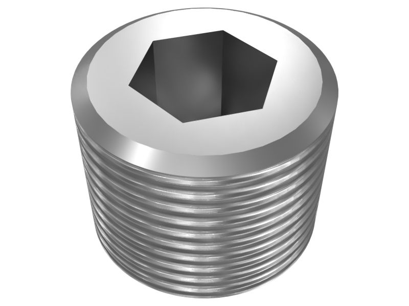 M12 Cone Point Hex Socket Set Screw