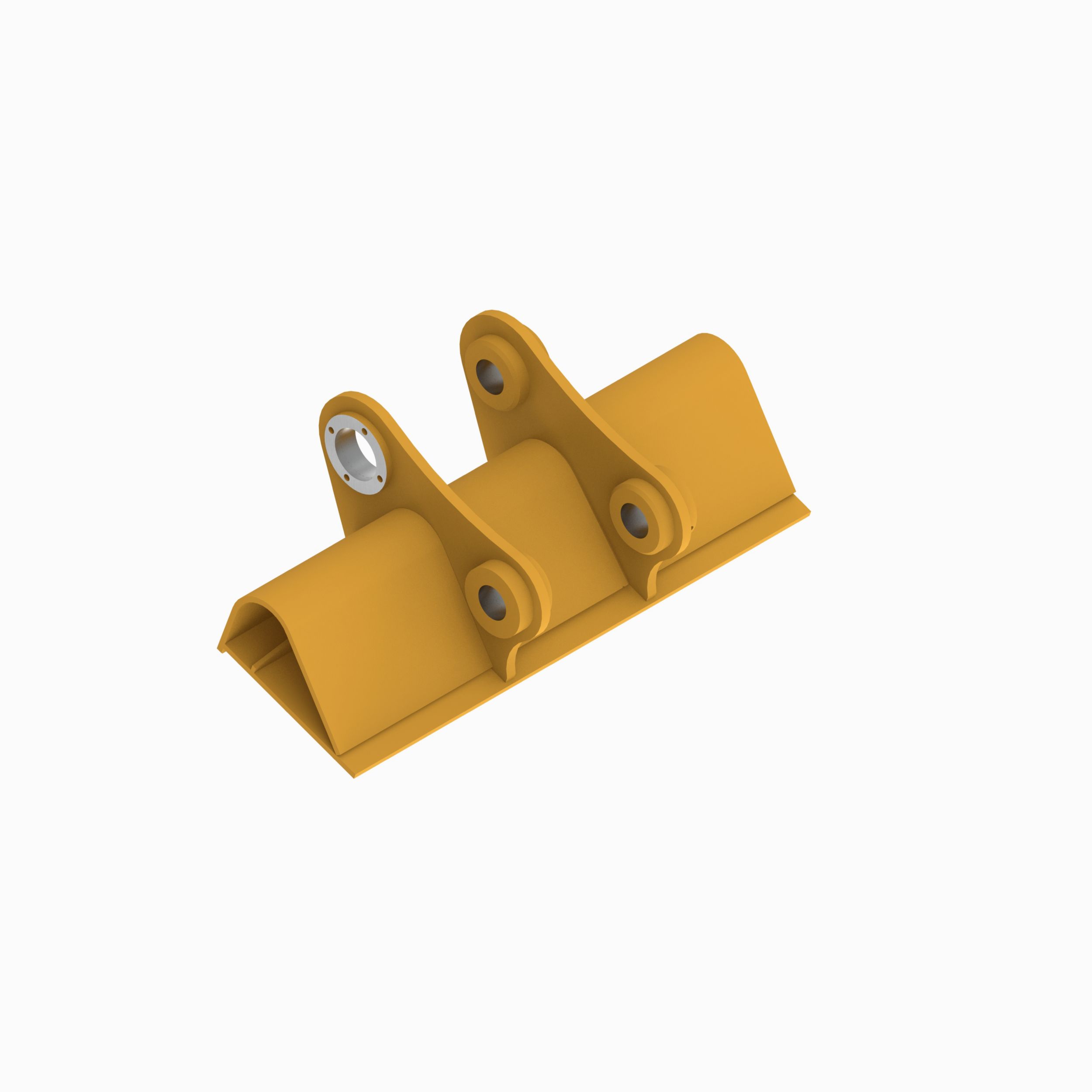 Bucket hinge plate