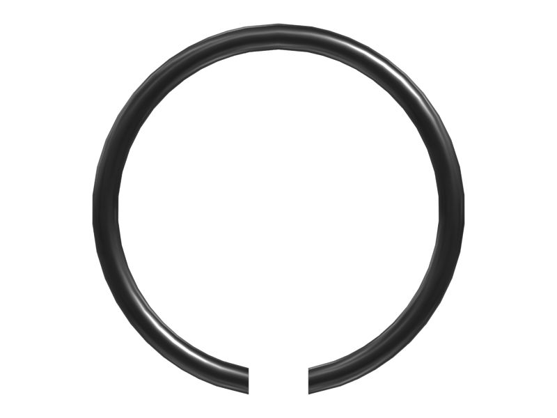 Пружинное стопорное кольцо, внешнее