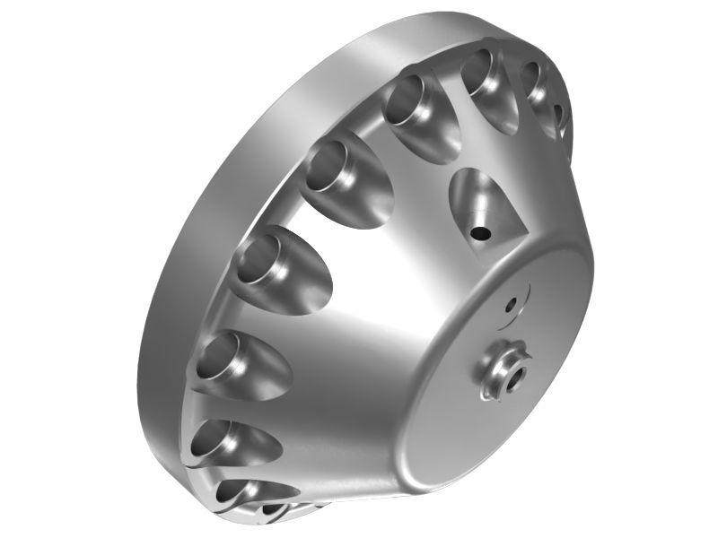 622-3185: 317mm Outer Diameter Hydraulic Accumulator Cover