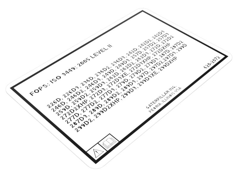 Falling Object Protective Structure Canopy Film