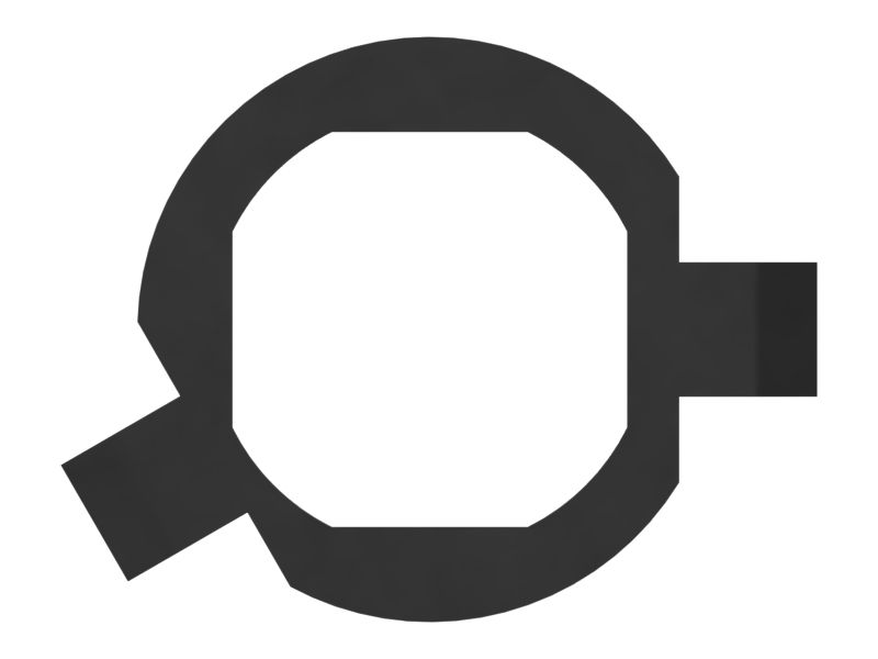 Стопорная шайба толщиной 0,8 мм
