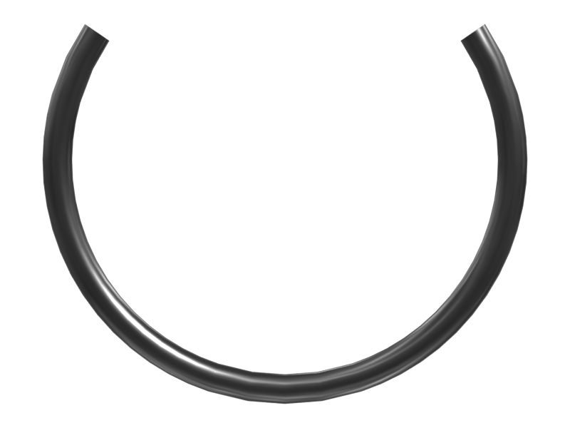 Пружинное стопорное кольцо, внешнее