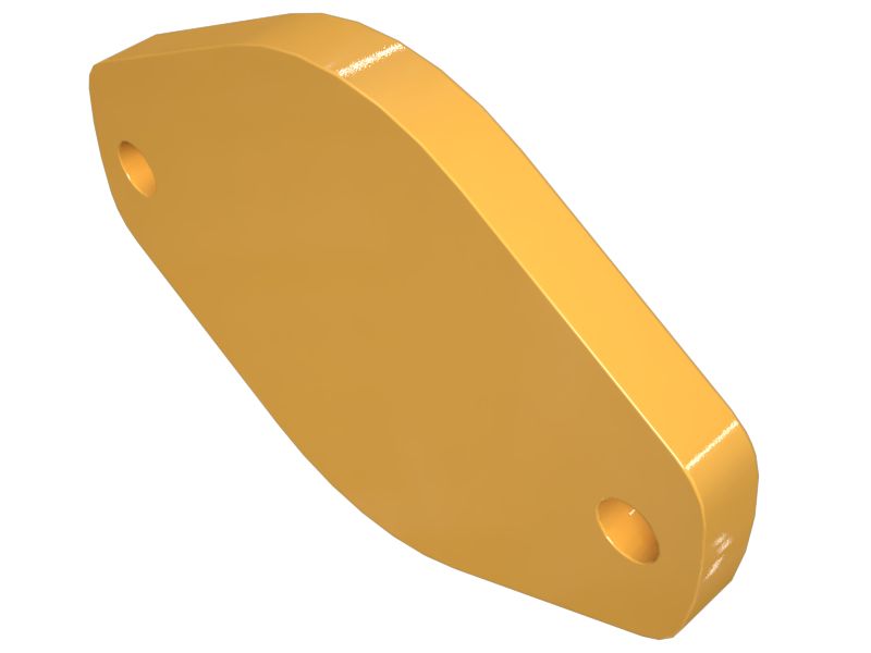 15mm Thick Circle Drawbar Cover Plate