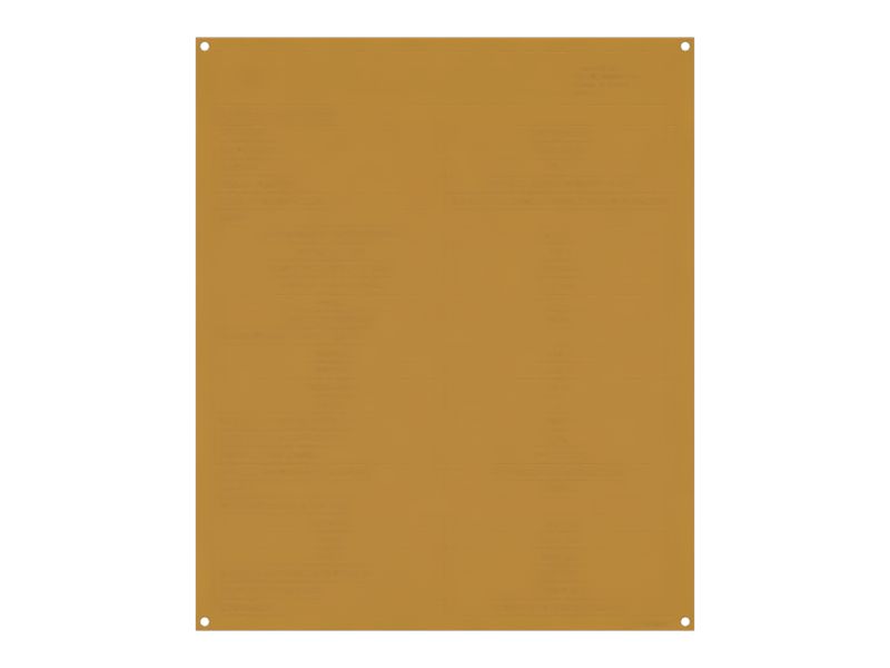 Power Container Information Rating Plate