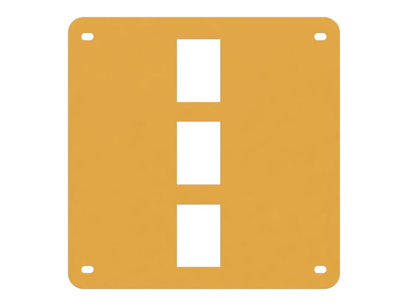 2mm Thick Circuit Breaker Cover Plate