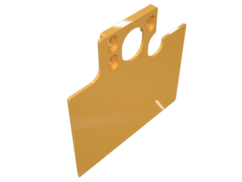 Right Hand Screed End Gate Wear Plate