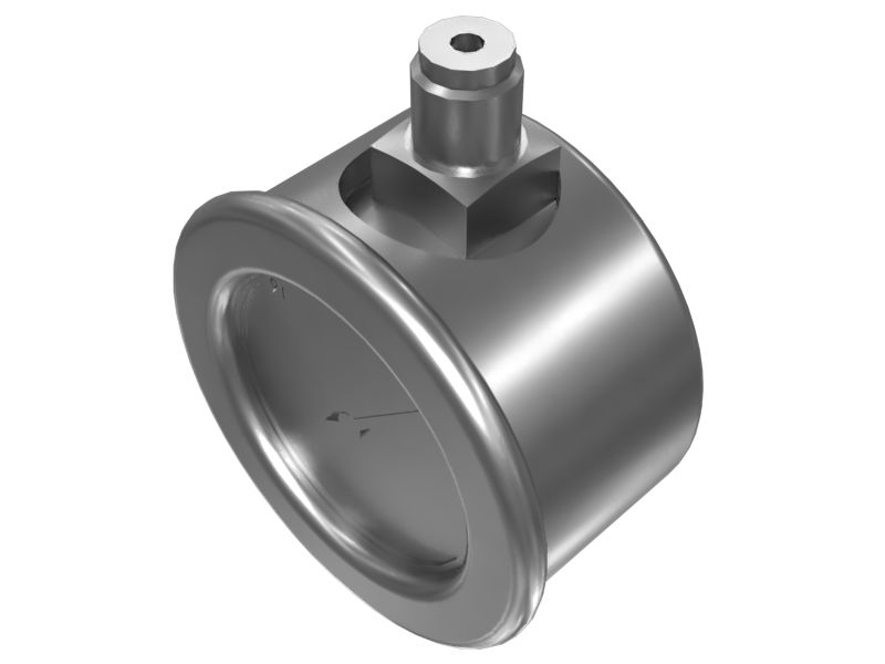 613-7393: 1/8" Hydraulic Pressure Gauge