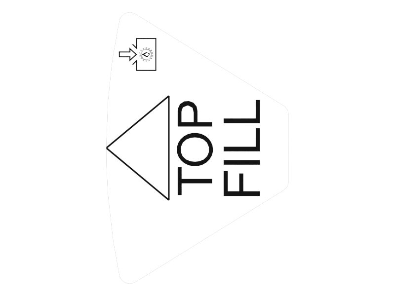 Transmission Oil Fill Level Identification Plate