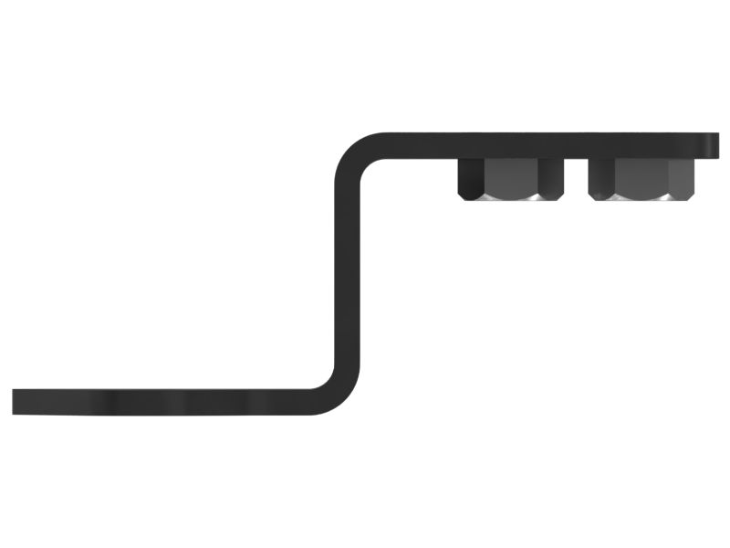 5mm Thick Rear Hitch Mounting Bracket