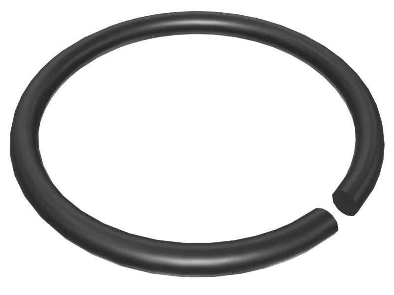 Пружинное стопорное кольцо, внешнее