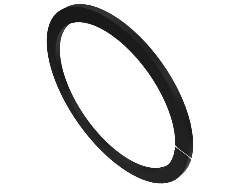 622-0592: 85mm Inner Diameter Stick Cylinder Backup Ring