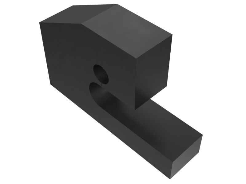 12mm Thick Access Door Hinge Mounting Spacer