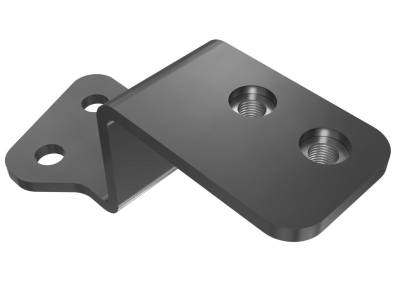 615-2862: 5mm Thick Rear Hitch Mounting Bracket