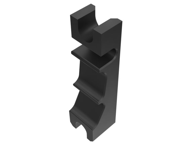 176mm Length Service Brake Lines Mounting Block