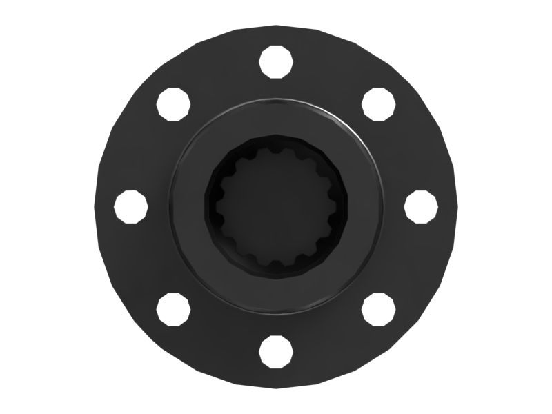 Вал подшипника с 14 зубьями