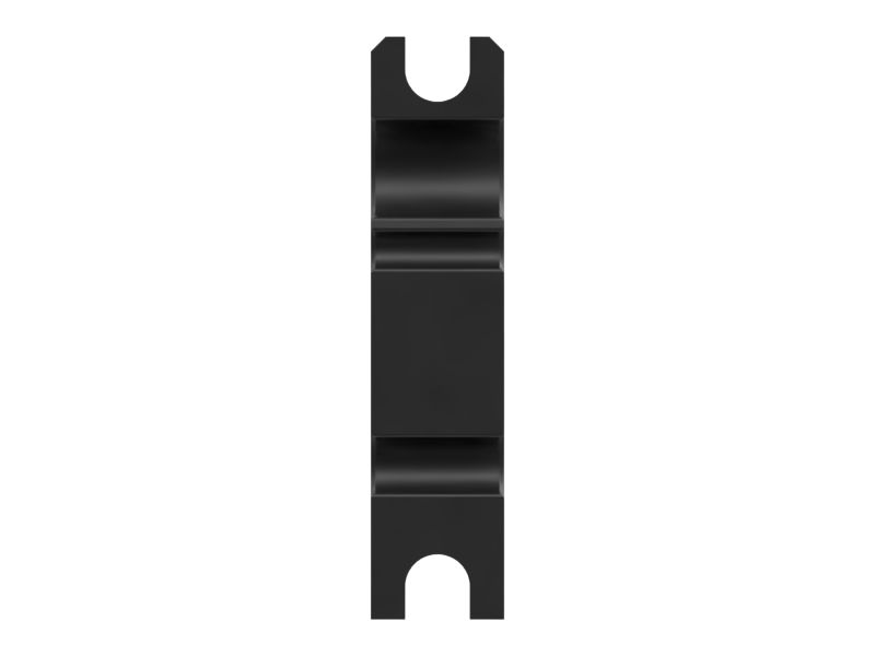 197mm Length Hydraulic Line Mounting Block