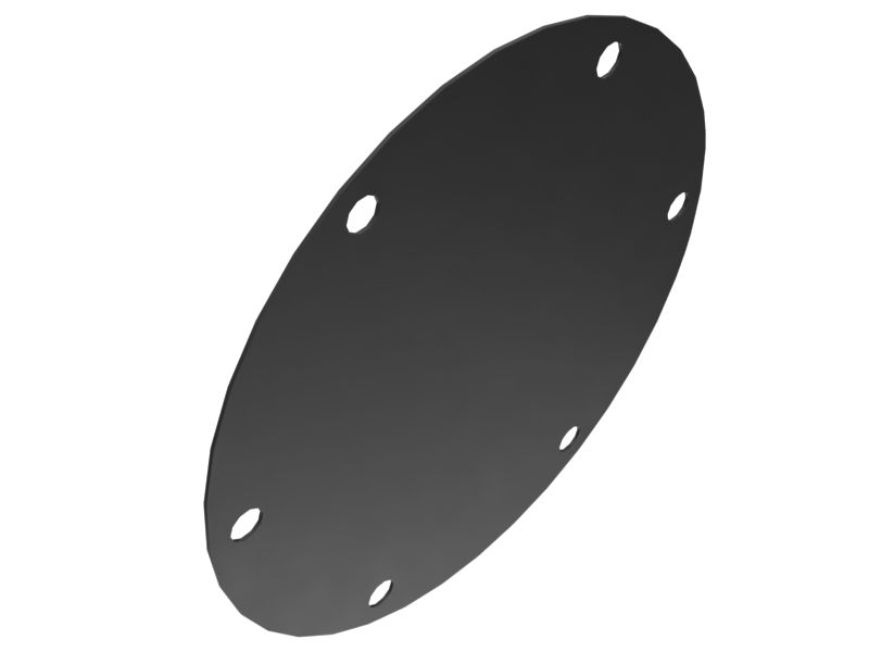 594-4270: 1.5mm Thick Winch Motor Cover Gasket