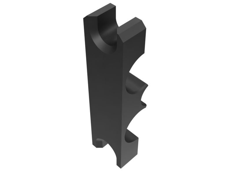 593-8200: 176mm Length Service Brake Lines Mounting Block
