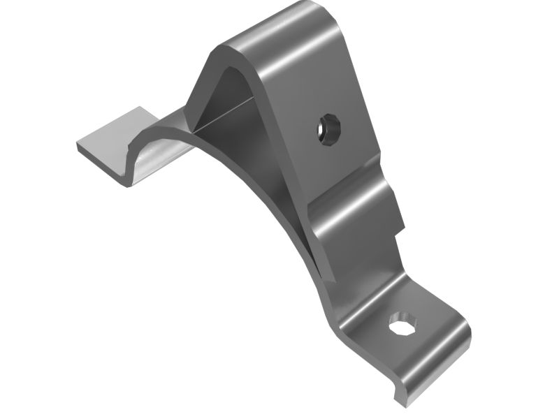 Bucket Cylinder Piping Support